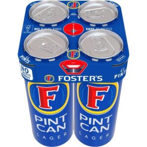 Foster's Lager Beer Pint Cans 568ml