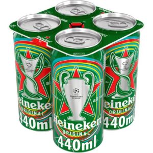 Heineken Lager Beer Cans 440ml