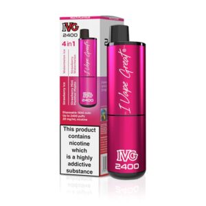 The Pink Edition IVG 2400 disposable vape