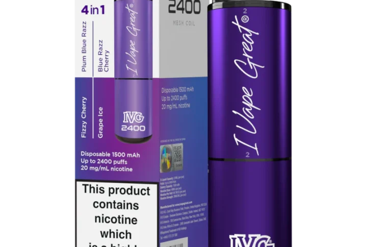 PURPLE EDITION IVG 2400 DISPOSABLE DEVICE