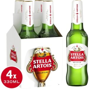 Stella Artois Belgium Premium Lager Bottles 330ml