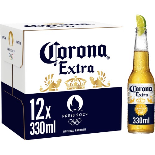 Corona Extra Premium Lager Beer Bottles 330ml