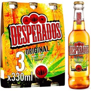 Desperados Tequila Lager Beer Bottles 330ml