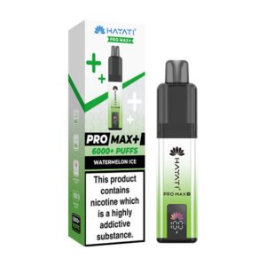 Hayati Pro Max+ 6000 Puffs Prefilled Pod Kit - Watermelon Ice