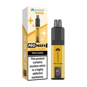 Hayati Pro Max+ 6000 Puffs Prefilled Pod Kit - Triple Mango