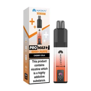 Hayati Pro Max+ 6000 Puffs Prefilled Pod Kit - Cherry Cola