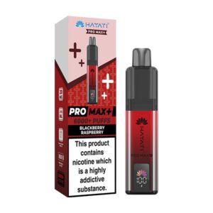 Hayati Pro Max+ 6000 Puffs Prefilled Pod Kit - Blackberry Raspberry