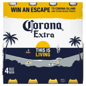 Corona Extra Premium Lager Beer Bottles 4 x 330ml