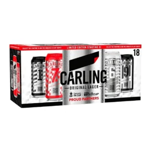 Carling Original Lager Beer 18 Pack (18 x 440ml Cans)