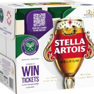 Stella Artois Premium Lager Beer 12 Pack