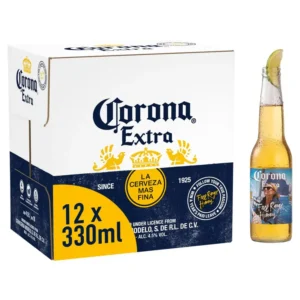 Corona Extra Lager Beer 12 Pack (12 x 330ml Bottles)