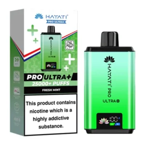 Hayati Pro Ultra+ 25000 Puffs Fresh Mint Prefilled Pod Kit