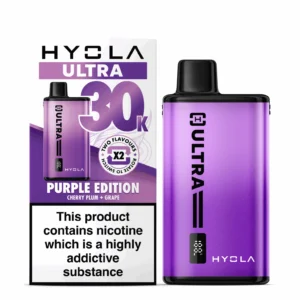 Hyola Ultra 30K Prefilled Pod Vape Kit - Purple Edition