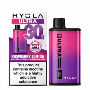 Hyola Ultra 30K Prefilled Pod Vape Kit - Raspberry Edition