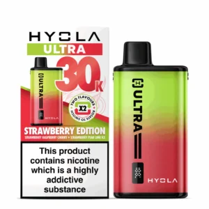 Hyola Ultra 30K Prefilled Pod Vape Kit - Strawberry Edition