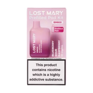 Lost Mary BM600 Pre-Filled Pod Kit - Blueberry Sour Raspberry