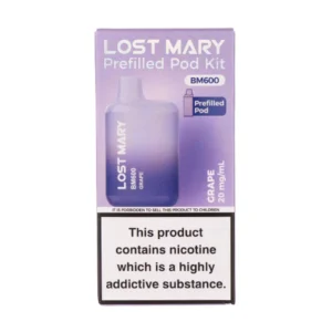 Lost Mary BM600 Pre-Filled Pod Kit - Grape