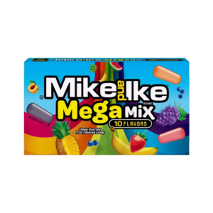 Mike and Ike Mega Mix Chewy Candy 120g (10 Flavours American Sweets)