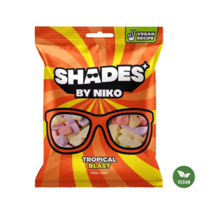 Shades by Niko Tropical Blast Gummies 120g (Vegan Sweets)