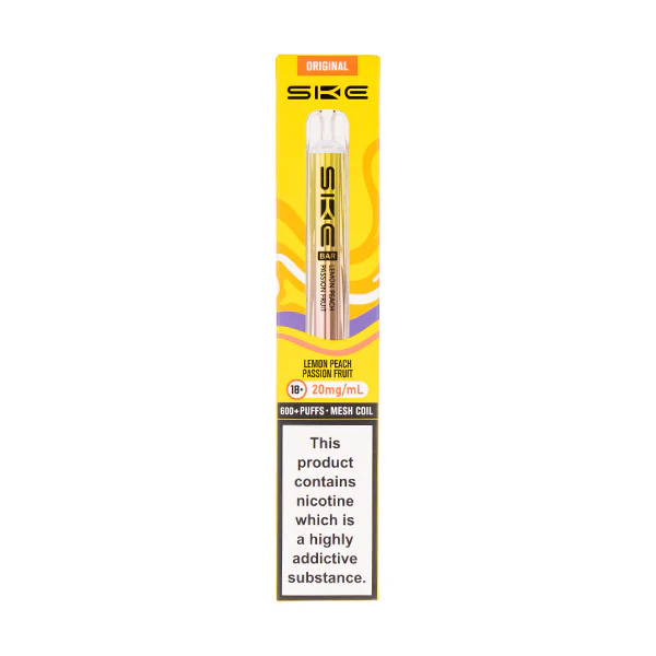 SKE BAR Prefilled Vape Kit - Lemon Peach Passionfruit