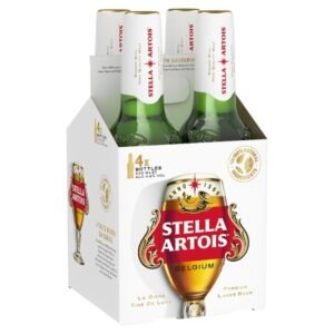 Stella Artois 4 Pack Bottle 330ml