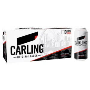 Carling Lager Beer 10 Pack – 440ml Cans