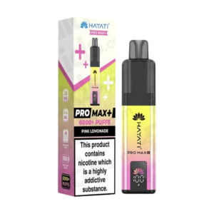 Hayati Pro Max+ 6000 Puffs Prefilled Pod Kit - Pink Lemonade